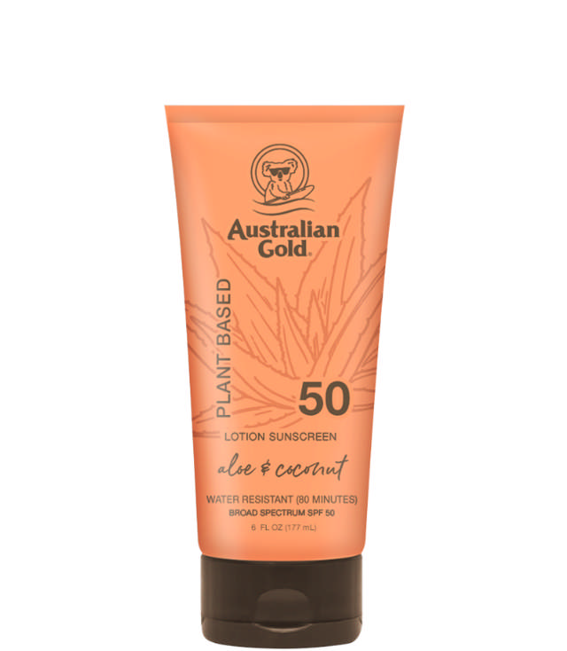 Australian Gold Plant Based Lotion SPF 50, 177 ml.