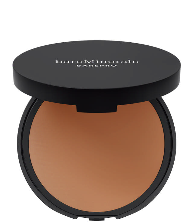 BareMinerals Barepro 16H Skin-Perfecting Pressed Powder Foundation Medium Deep 45 Neutral, 8 g.