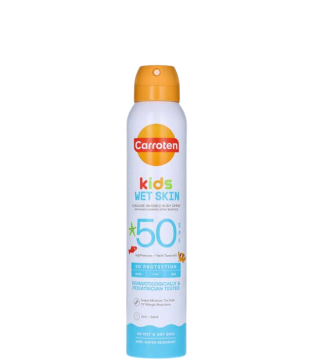 Carroten Kids Wet Skin SPF 50, 200 ml.