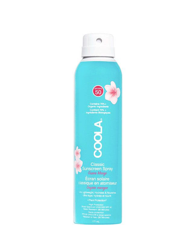 COOLA Classic Suncreen Spray Guava Mango SPF50, 177 ml.