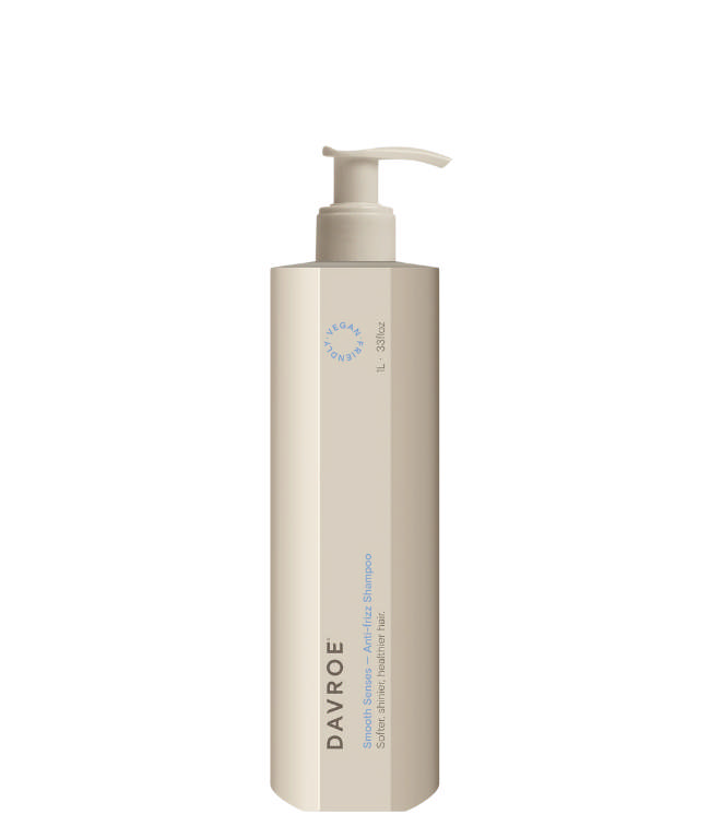 Davroe Smooth Senses - Anti-frizz Shampoo, 1000 ml.