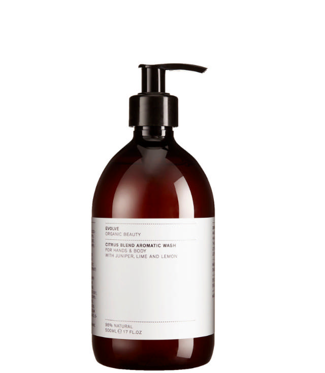 Evolve Organic Beauty Citrus Blend Aromatic Wash, 500 ml.