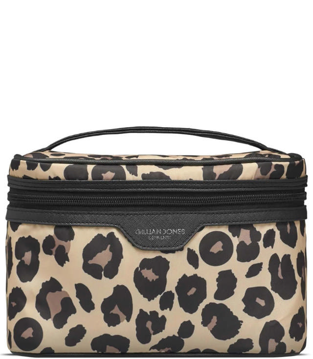 Gillian Jones Beautyboks i 100% genanvendt plastik - Leopard