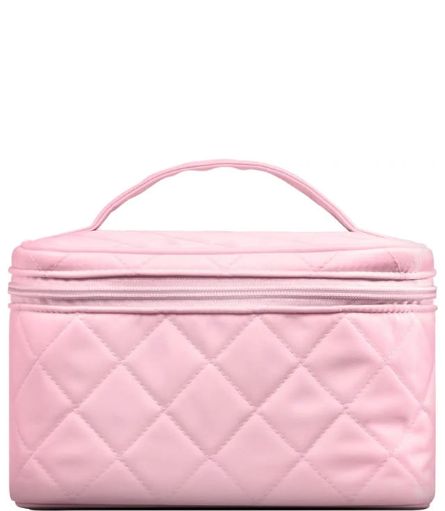 Gillian Jones Beautyboks i quiltet nylon - Pink