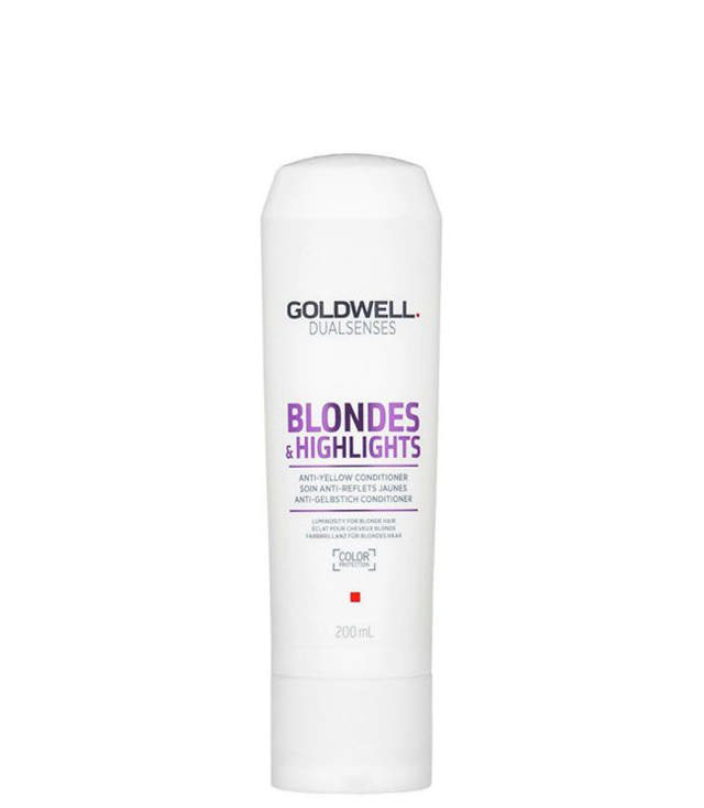 Goldwell Dualsenses Blondes & Highlights Anti-Yellow Conditioner, 200 ml.