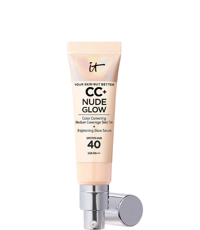 IT Cosmetics CC+ Nude Glow Lightweight Foundation + Glow Serum SPF40 Fair Light, 32 ml.