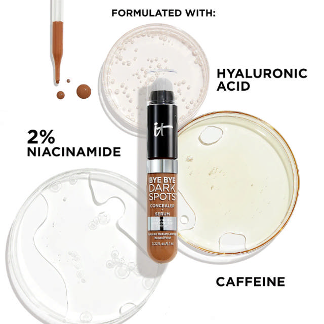IT Cosmetics Bye Bye Dark Spots Concealer + Serum #33 Medium Neutral, 7 ml.