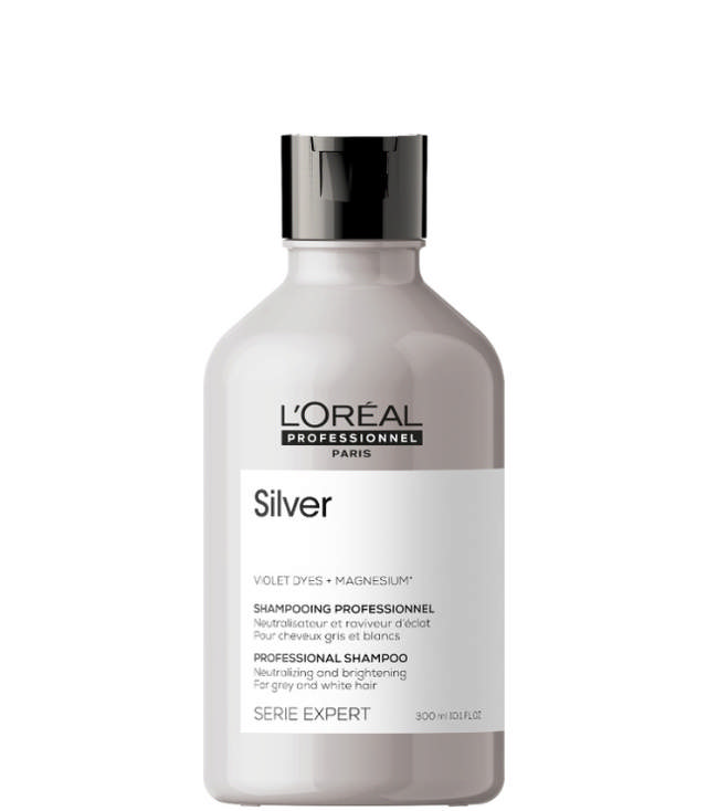 L'Oréal Pro Serie Expert Silver Shampoo, 300 ml.