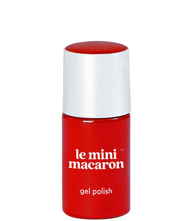 Le Mini Macaron Single Gel Polish Rouge Coquelicot, 10 ml.