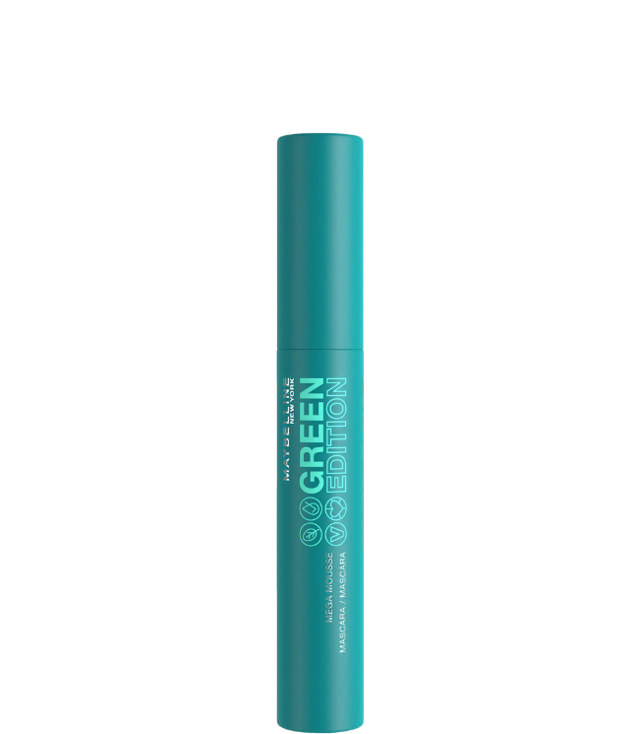 Maybelline Green Edition Mascara - Very Black, 9,5ml.