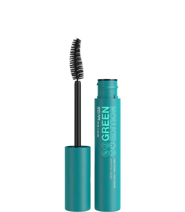 Maybelline Green Edition Mascara -  Brownish Black, 9,5ml.