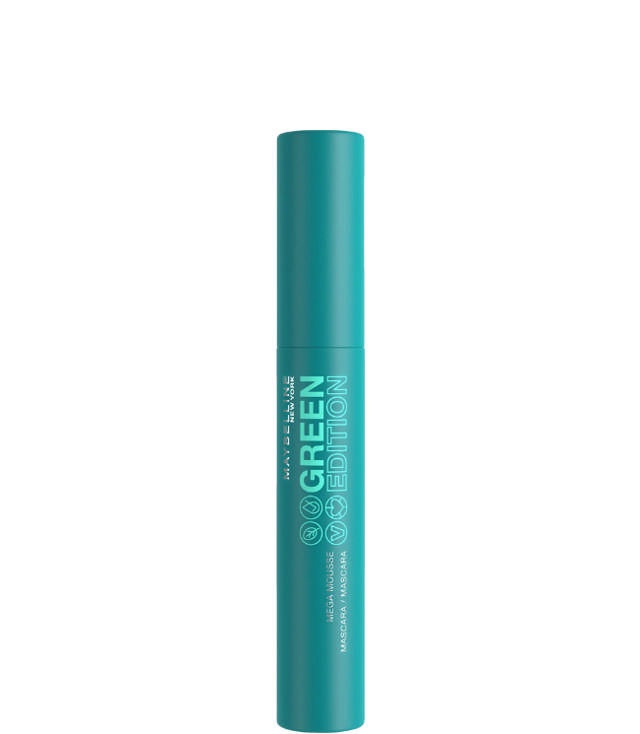 Maybelline Green Edition Mascara -  Brownish Black, 9,5ml.