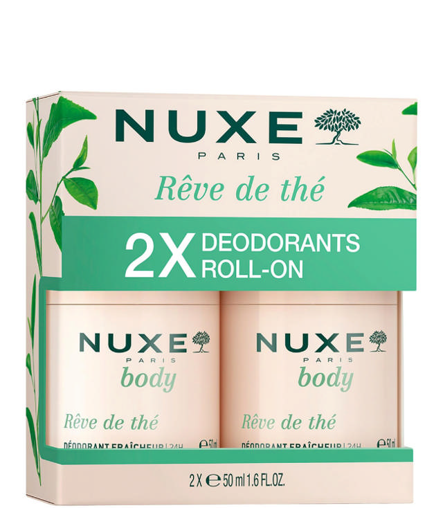 Nuxe Reve De Thé Deo Roll On Duopack, 2 x 50 ml.