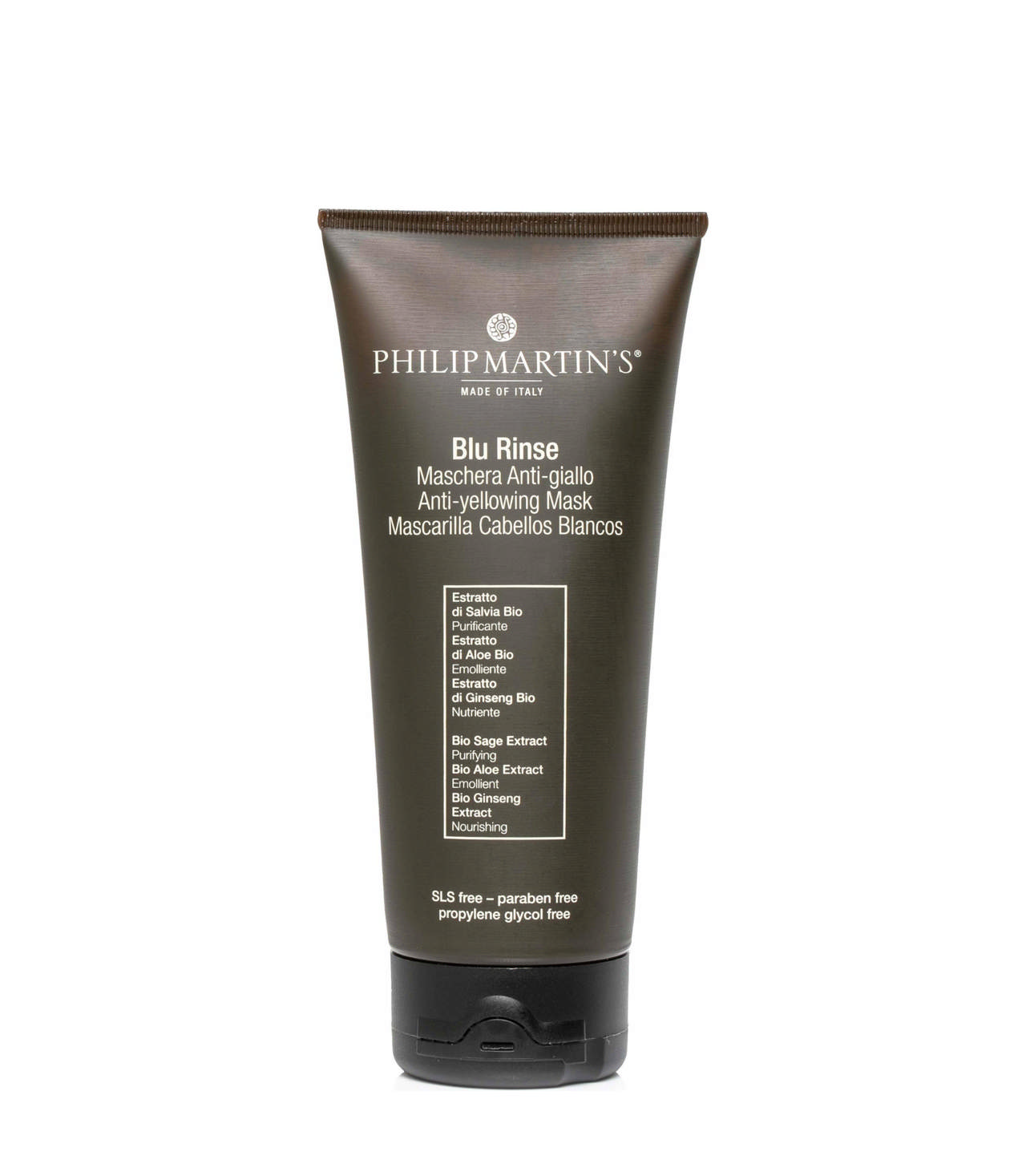 Philip Martins Blu Rinse Anti-yellowing Mask, 200 ml.