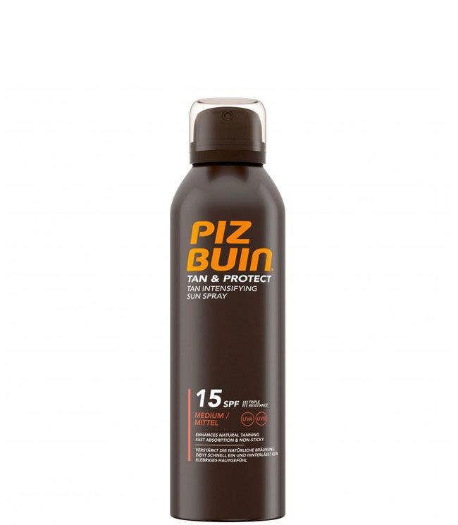 Piz Buin Tan & Protect Tan Intensifying Sun Spray SPF15, 150 ml.