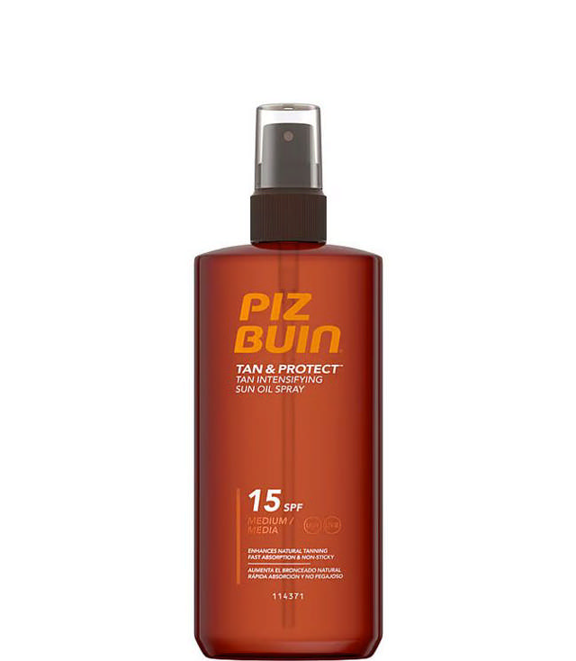 Piz Buin Tan & Protect Oil Spray SPF15, 150 ml.