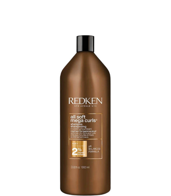 Redken All Soft Mega Curls Shampoo, 1000 ml.